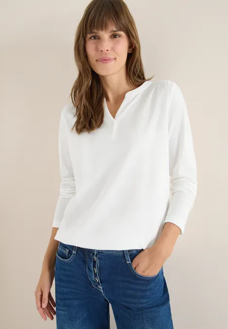 Shirt vanilla white