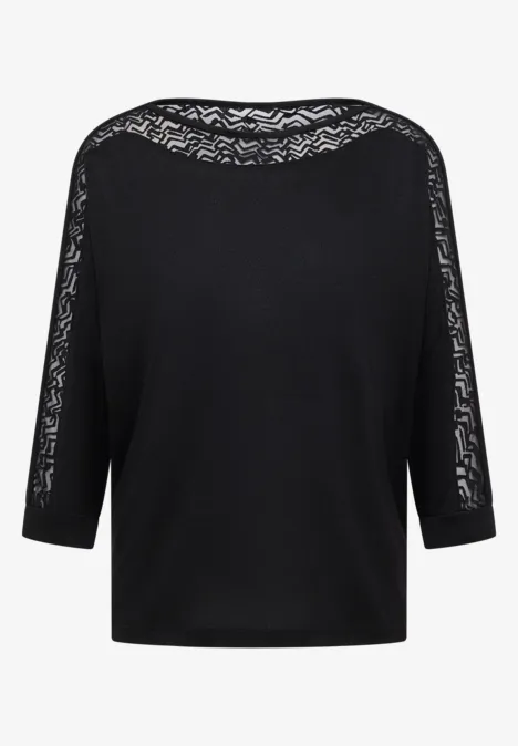 Koszula Batwing z siateczką Black Koszula Batwing z siateczką Black