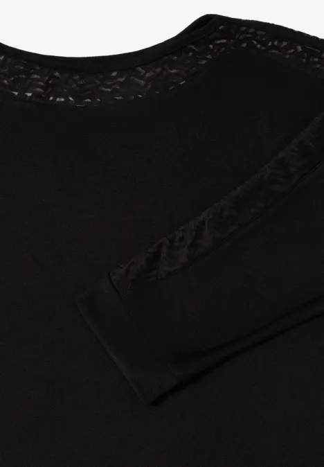 Koszula Batwing z siateczką Black Koszula Batwing z siateczką Black