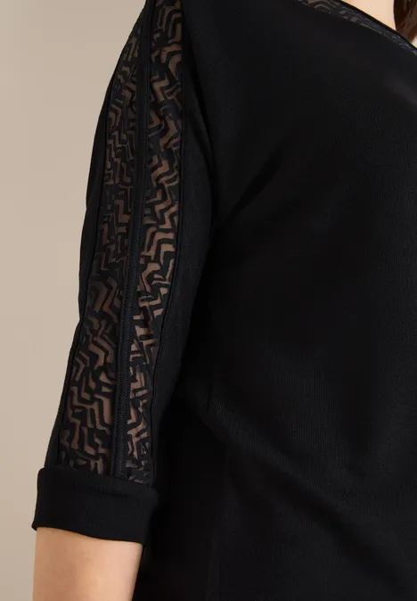 Koszula Batwing z siateczką Black Koszula Batwing z siateczką Black