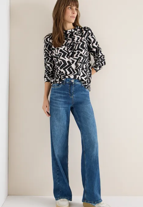 Shirt met grafisch patroon null