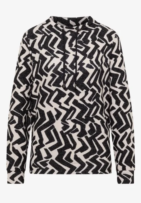 Shirt met grafisch patroon null