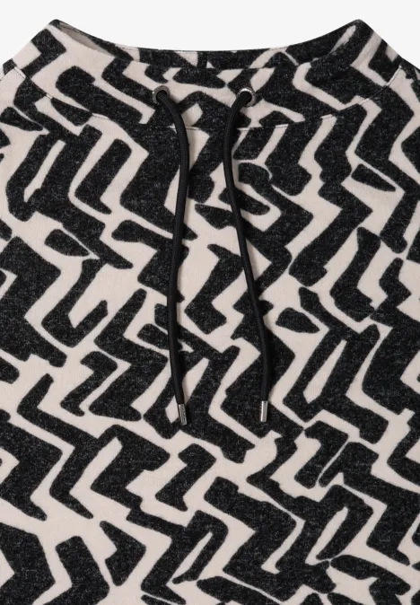 Shirt met grafisch patroon null