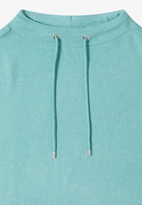 Cosy Melange Langarmshirt foam blue melange Cosy Melange Langarmshirt foam blue melange