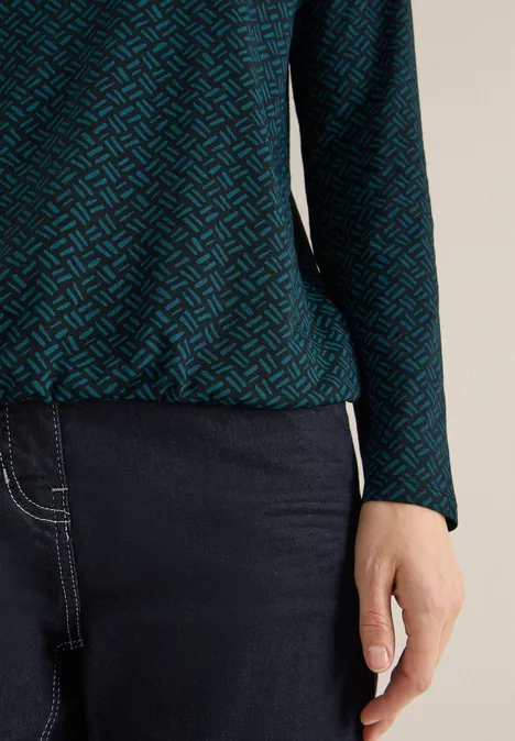 T-shirt à motifs dark sea green T-shirt à motifs dark sea green