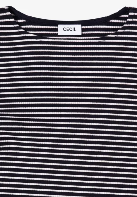 Gestreept shirt urban dark blue