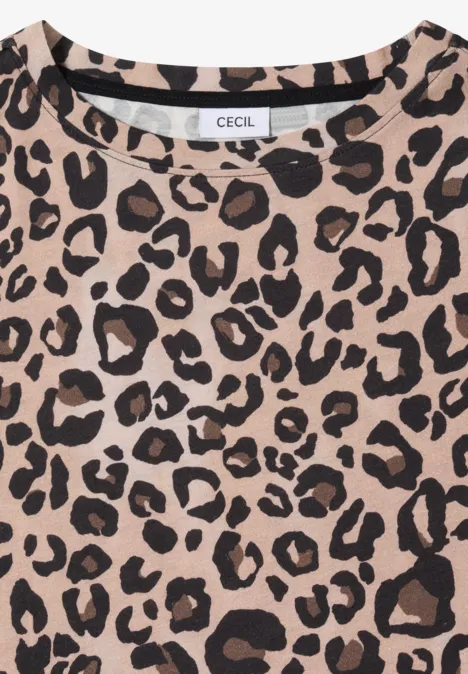 Leo Langarmshirt urban taupe