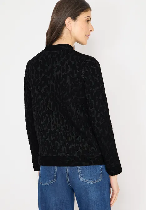 Veste Leo Jacquard Black Veste Leo Jacquard Black