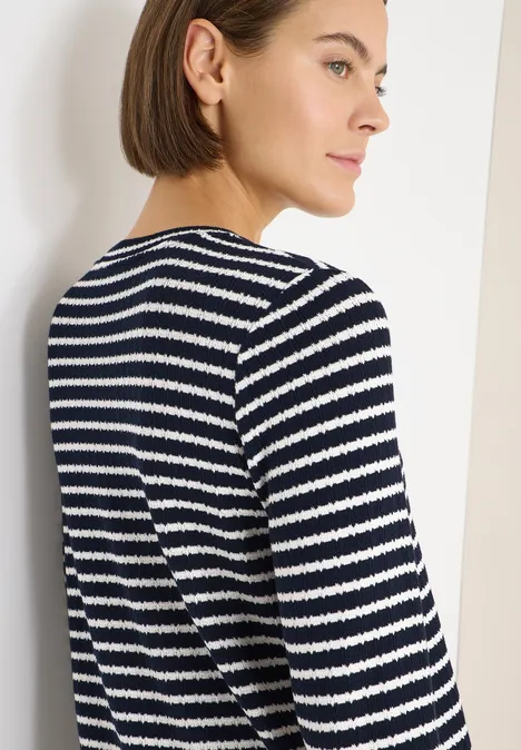 Gestreiftes Langarmshirt universal blue Gestreiftes Langarmshirt universal blue