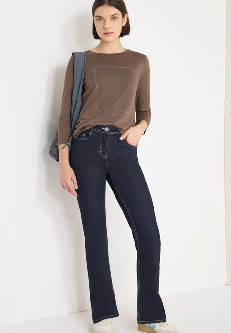 T-shirt avec pierres précieuses null