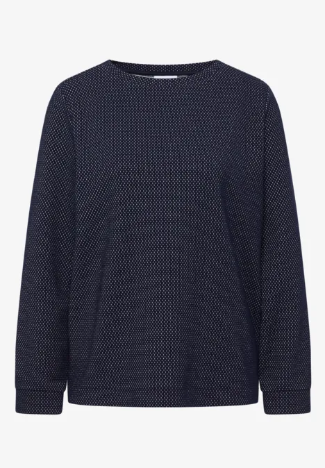 T-shirt structuré Two Tone universal blue