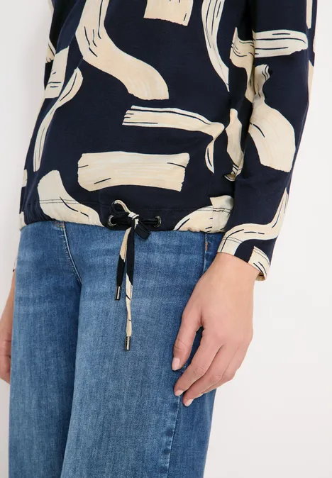 Shirt met patroon universal blue Shirt met patroon universal blue