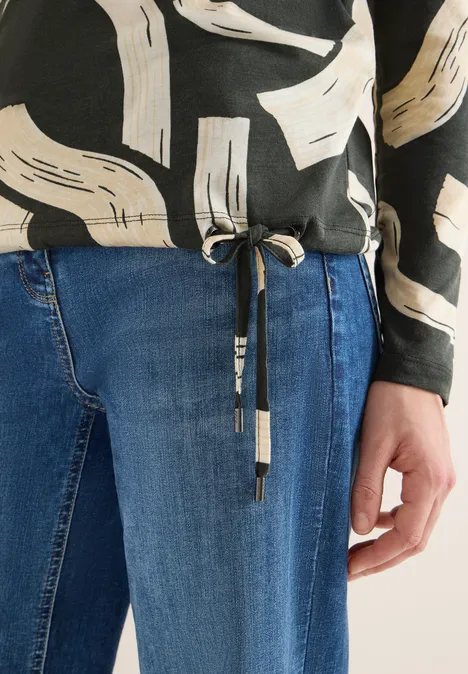 Shirt met patroon null Shirt met patroon null