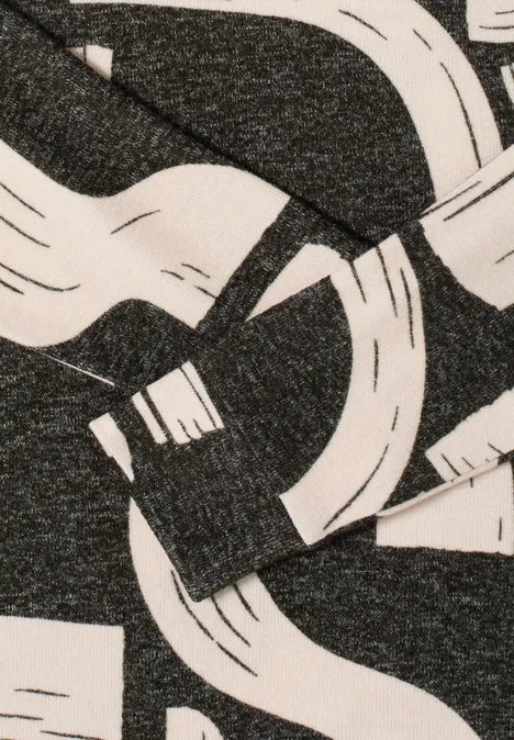 Gemustertes Melange Shirt raw khaki melange Gemustertes Melange Shirt raw khaki melange