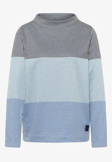 Chemise jacquard Colorblock universal blue Chemise jacquard Colorblock universal blue