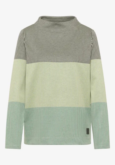 Chemise jacquard Colorblock null