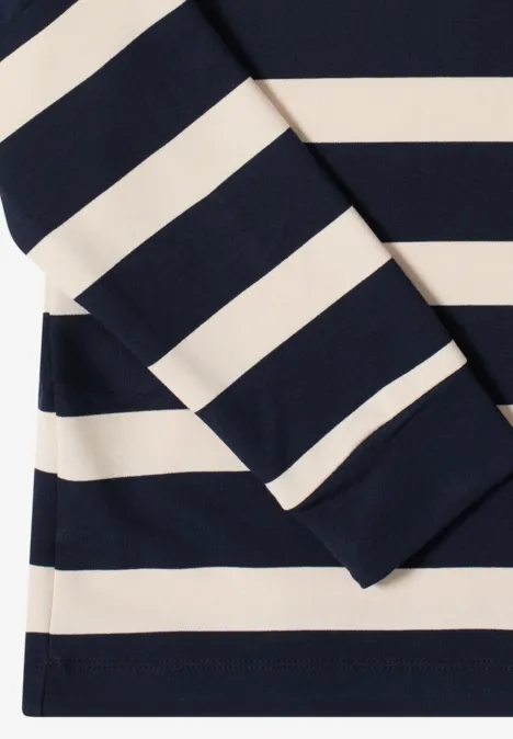 Gestreiftes Hoodie-Shirt universal blue Gestreiftes Hoodie-Shirt universal blue