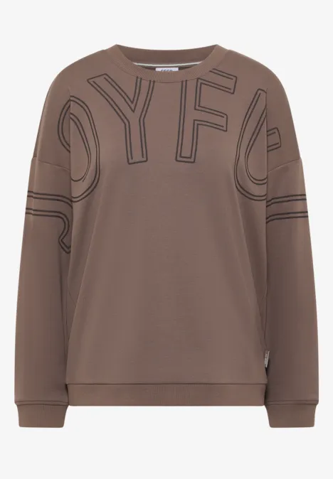 Shirt mit Frontprint urban taupe Shirt mit Frontprint urban taupe