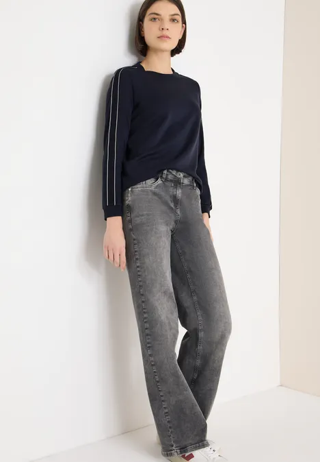 T-shirt avec détails de bande universal blue