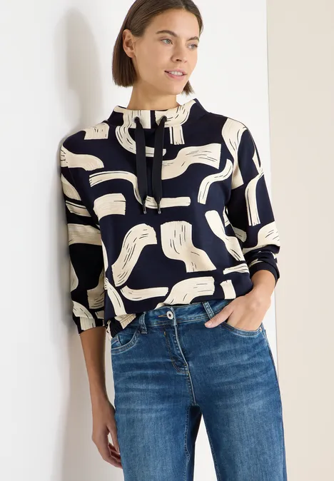 Shirt met patroon universal blue Shirt met patroon universal blue