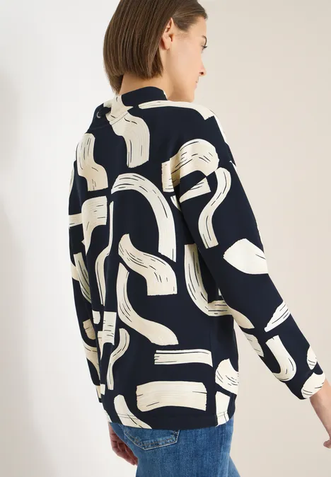 Shirt met patroon universal blue Shirt met patroon universal blue