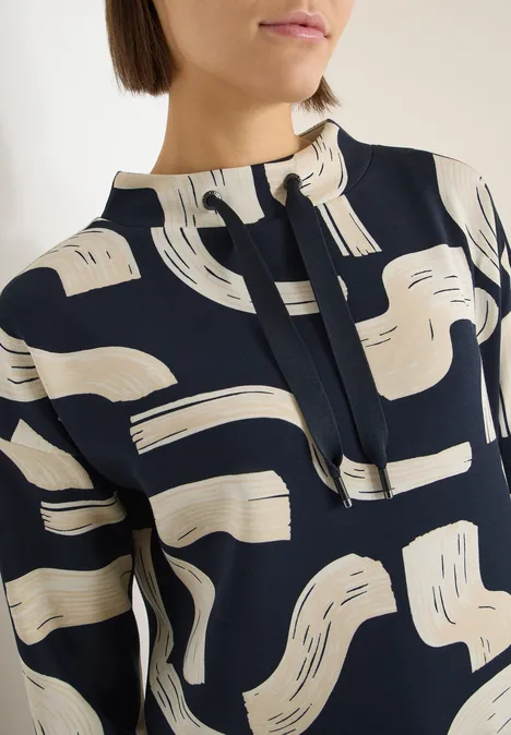 Shirt met patroon universal blue Shirt met patroon universal blue