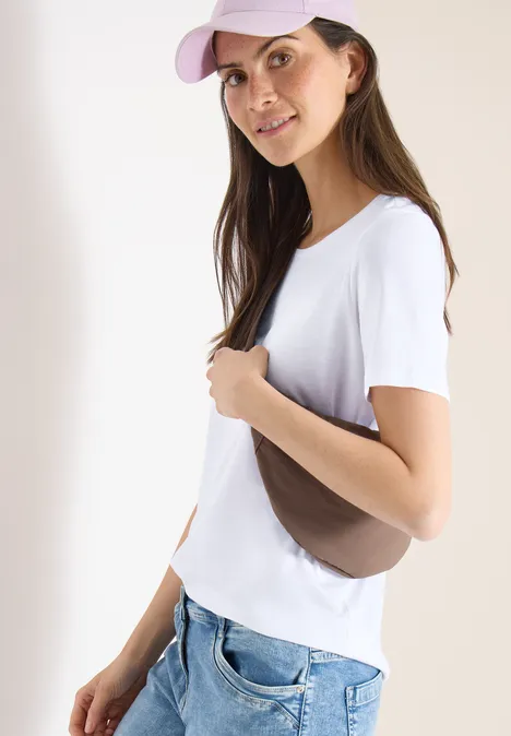 Basic T-Shirt mit Rundhals im 2er-Pack black/white