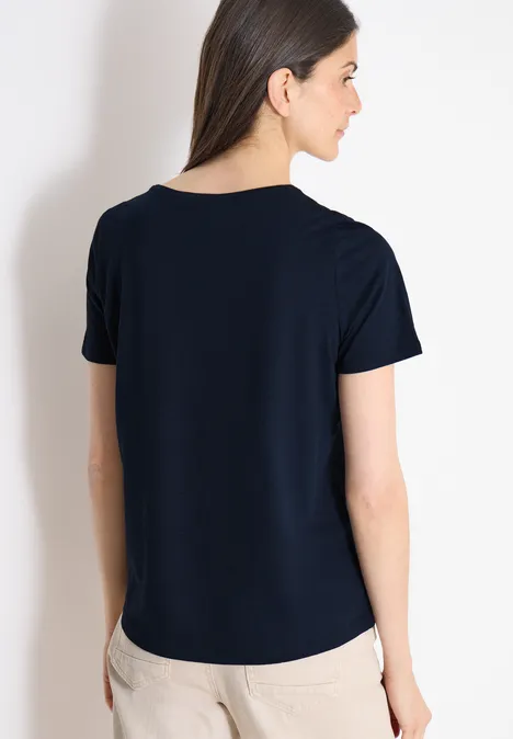 Basic T-Shirt mit Rundhals im 2er-Pack universal blue/universal blue