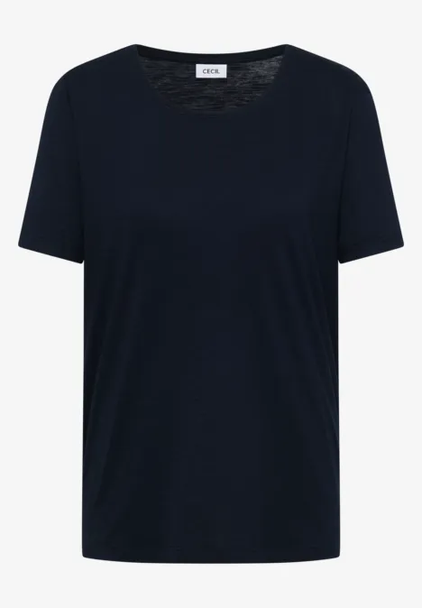 Basic T-Shirt mit Rundhals im 2er-Pack universal blue/universal blue