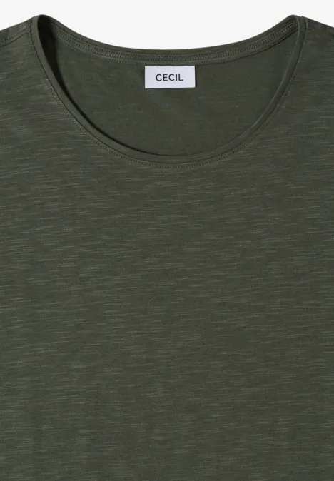 Basic T-Shirt mit Rundhals im 2er-Pack khaki/juicy lime Basic T-Shirt mit Rundhals im 2er-Pack khaki/juicy lime