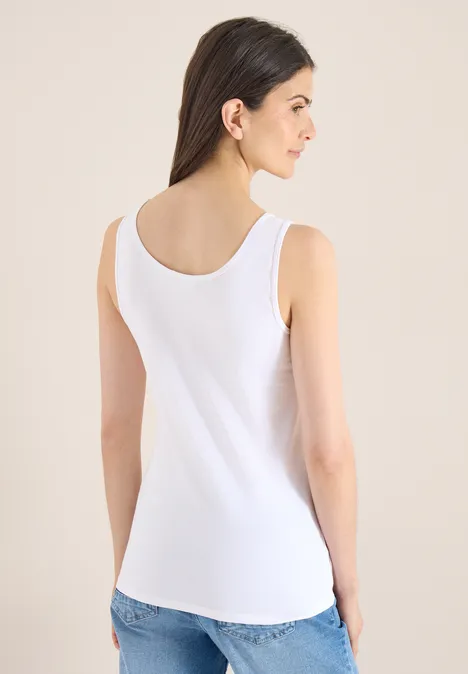 Top basique à col rond en pack de 2 black/white