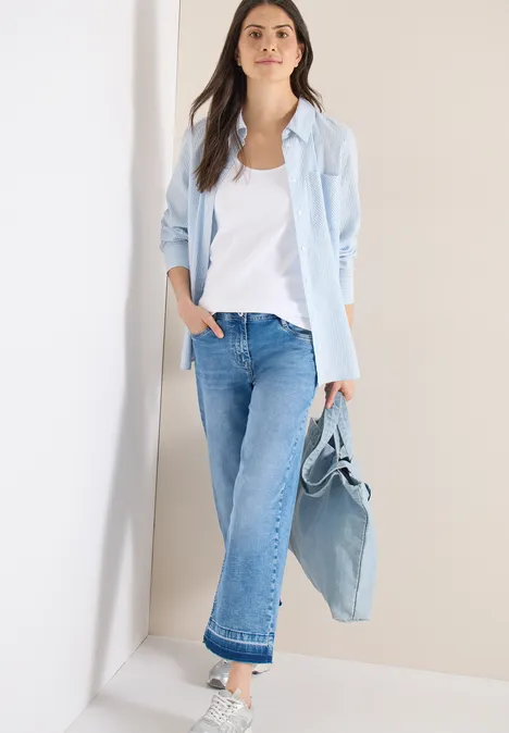 Basic Top mit Rundhals im 2er-Pack black/white