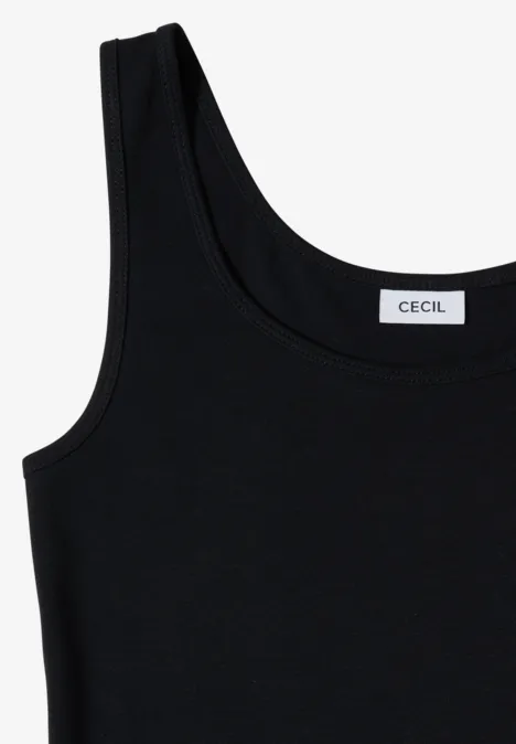 Basic Top z Okrągłym dekoltem w 2-paku black/white