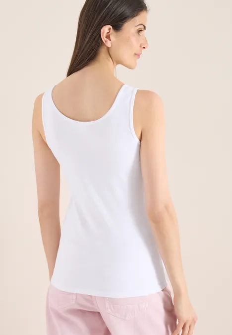 Basic Top mit Rundhals im 2er-Pack universal blue/white