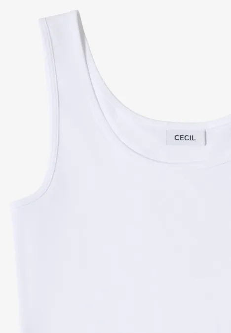 Basic Top mit Rundhals im 2er-Pack universal blue/white