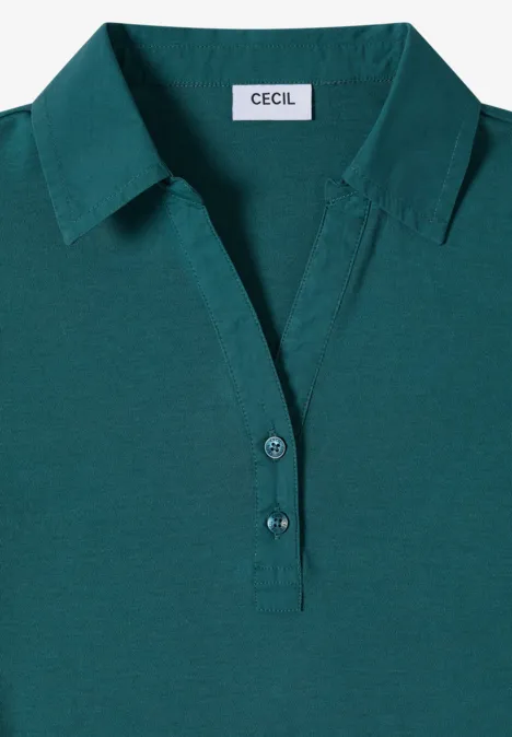 Basis polo met korte mouwen jungle green Basis polo met korte mouwen jungle green