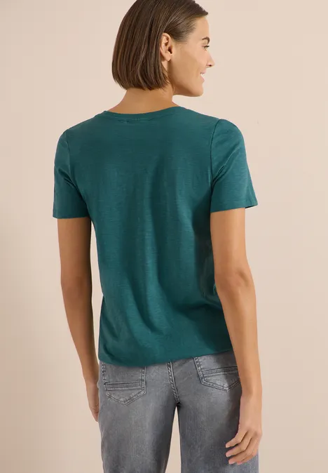 T-shirt de base au look tunique jungle green