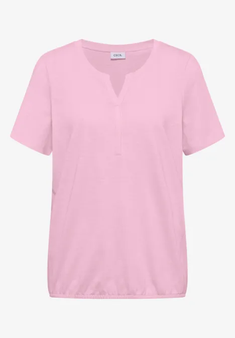 Basic Shirt im Tunika-Look light blush rose