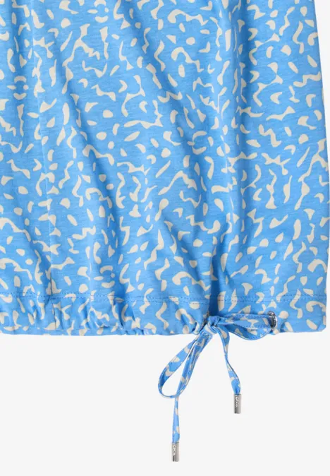 Shirt mit Minimal Print fountain blue Shirt mit Minimal Print fountain blue