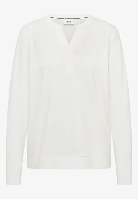 Shirt im Tunika-Look vanilla white Shirt im Tunika-Look vanilla white