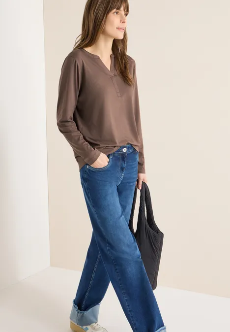 Shirt im Tunika-Look urban taupe Shirt im Tunika-Look urban taupe