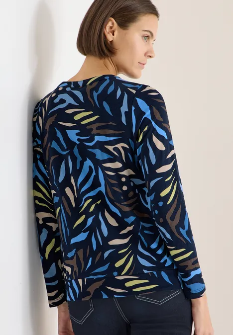 Shirt im Tunika-Look universal blue Shirt im Tunika-Look universal blue