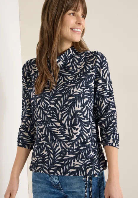 Two-Tone Shirt universal blue melange