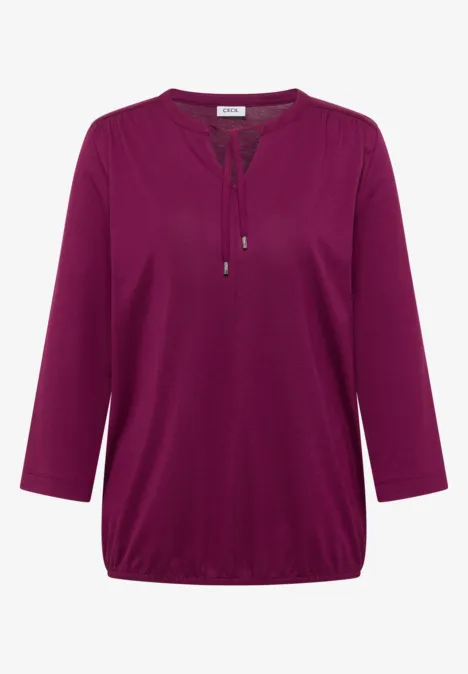 Shirt im Tunika-Look magenta purple