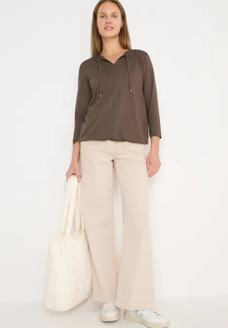 Shirt im Tunika-Look urban taupe Shirt im Tunika-Look urban taupe