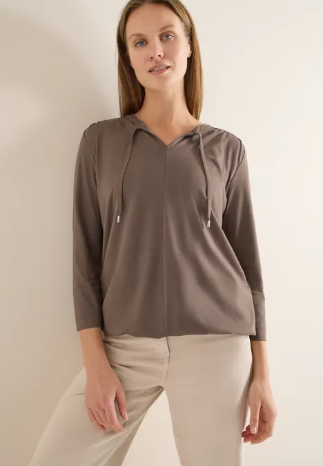 Shirt im Tunika-Look urban taupe Shirt im Tunika-Look urban taupe