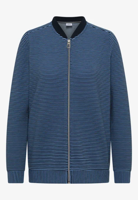 Gestreifte Jacke universal blue