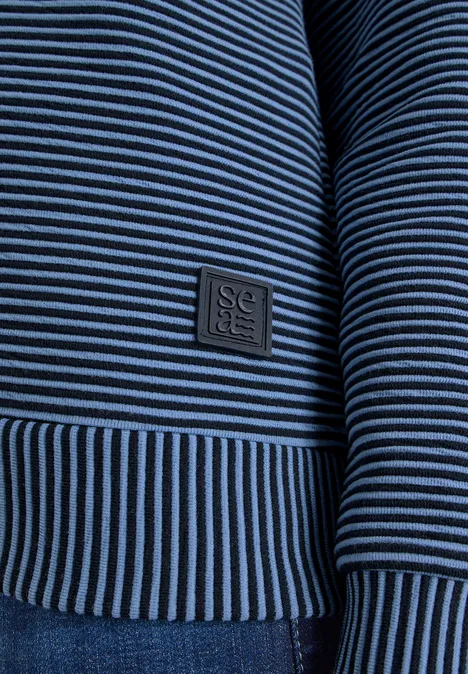 Gestreifte Jacke universal blue