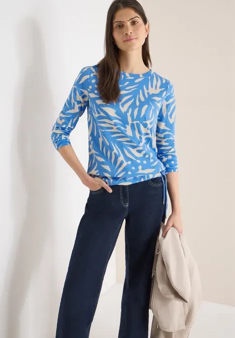 Two-Tone Shirt fountain blue