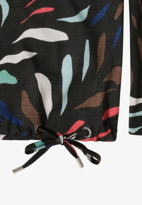 Gemustertes Shirt raw khaki